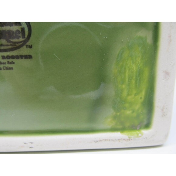 Cracker Barrel Elegant Rooster Green Napkin Holder - Picture 5 of 7